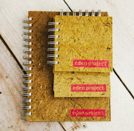 Eden project recycled straw notebook.jpg Eden project recycled straw notebook.jpg